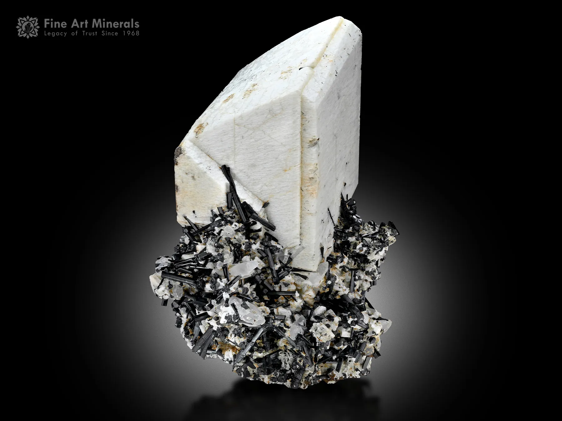 Feldspar with Schorl and Quartz from Pakistan - image 1