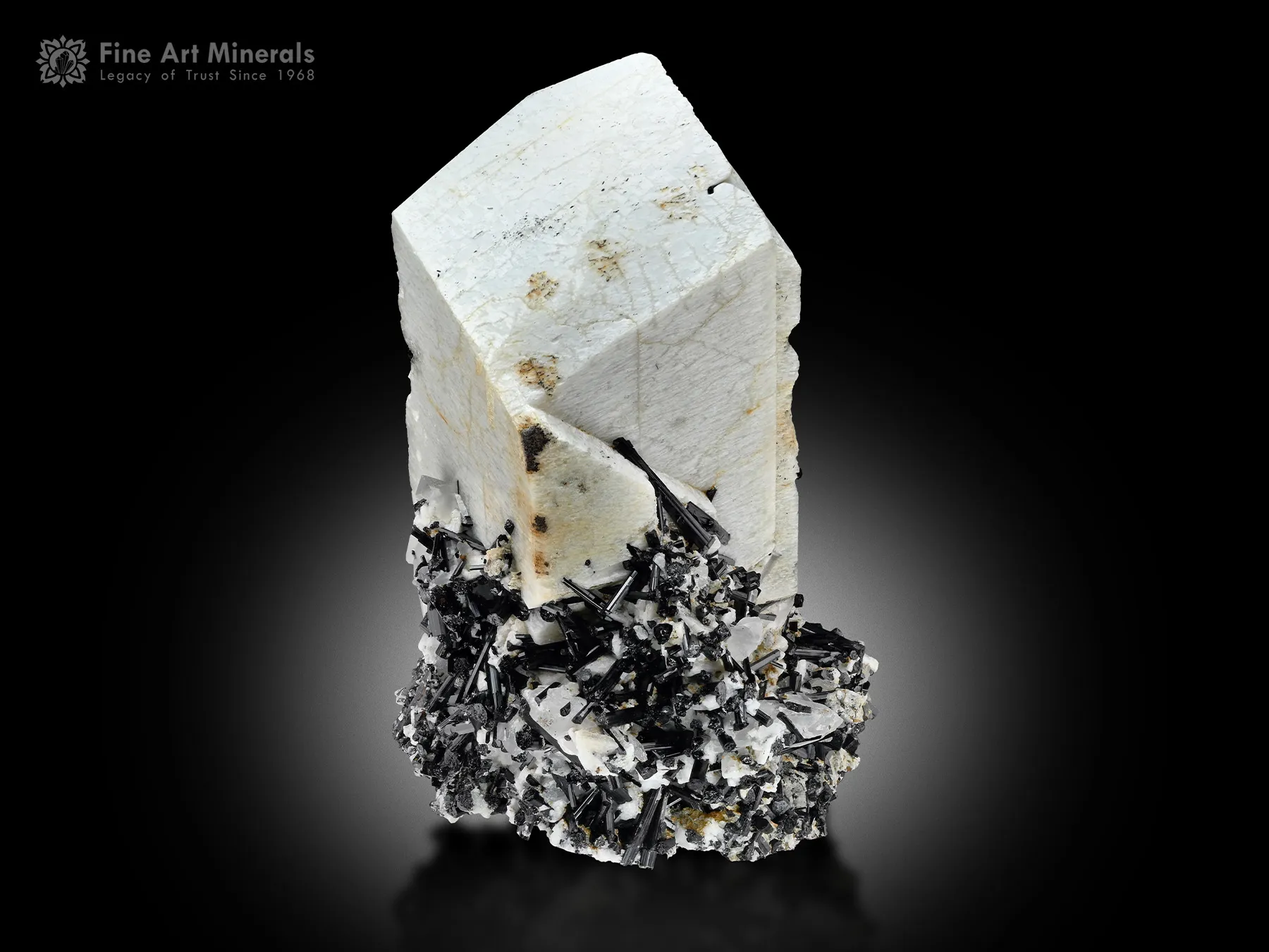 Feldspar with Schorl and Quartz from Pakistan - image 2
