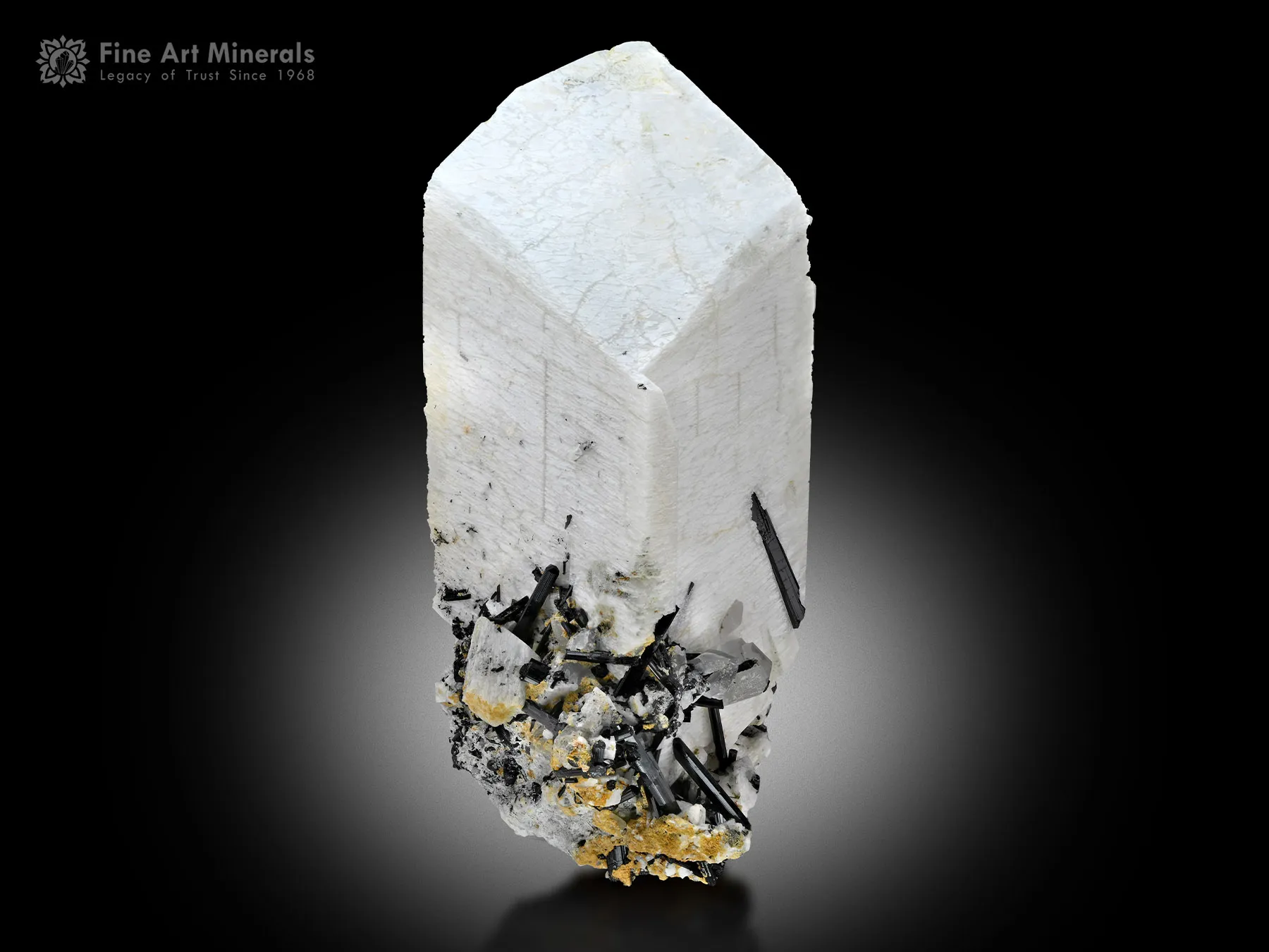 Feldspar with Schorl and Quartz from Pakistan - image 1