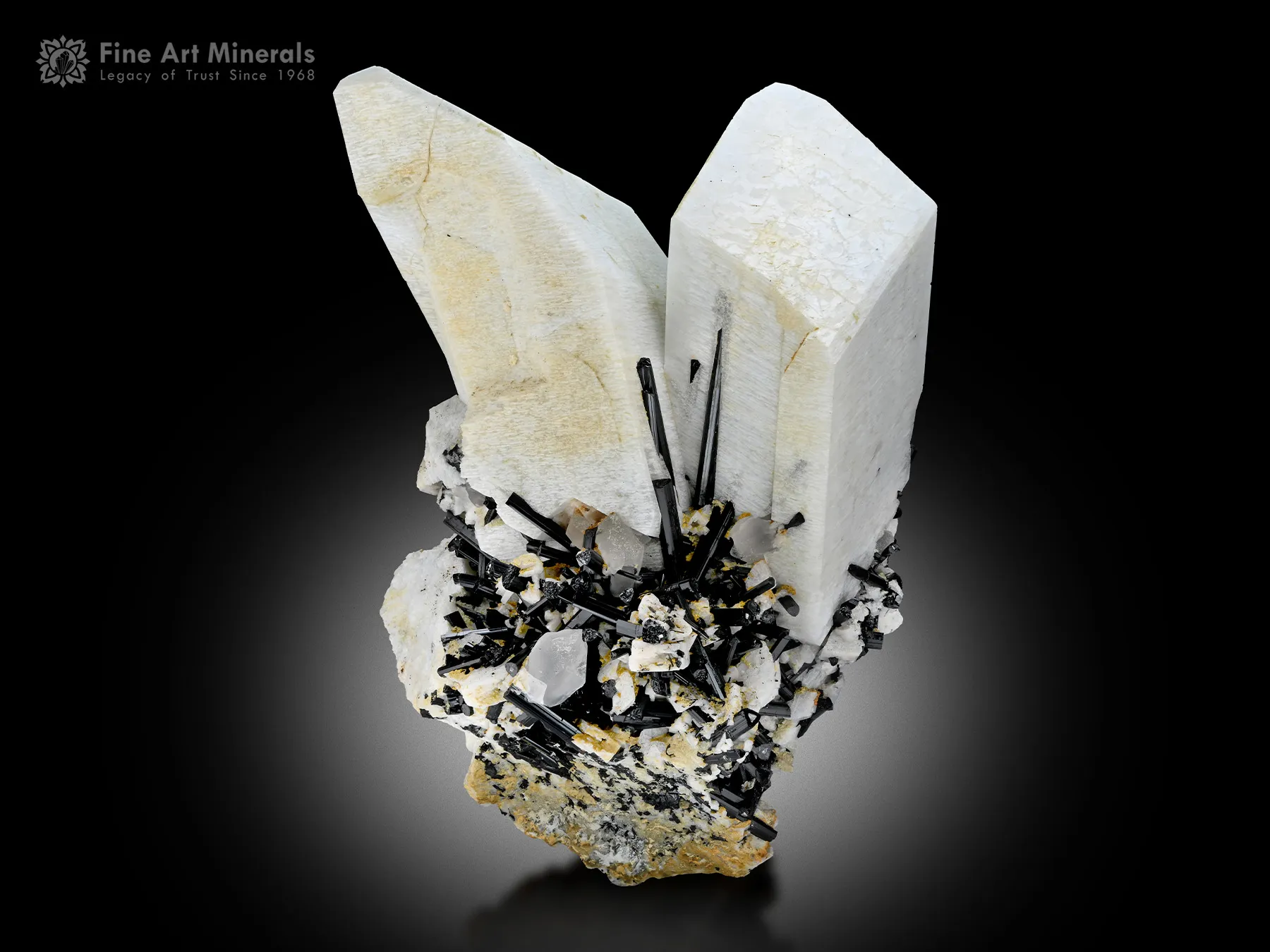 Feldspar with Schorl and Quartz from Pakistan - image 1