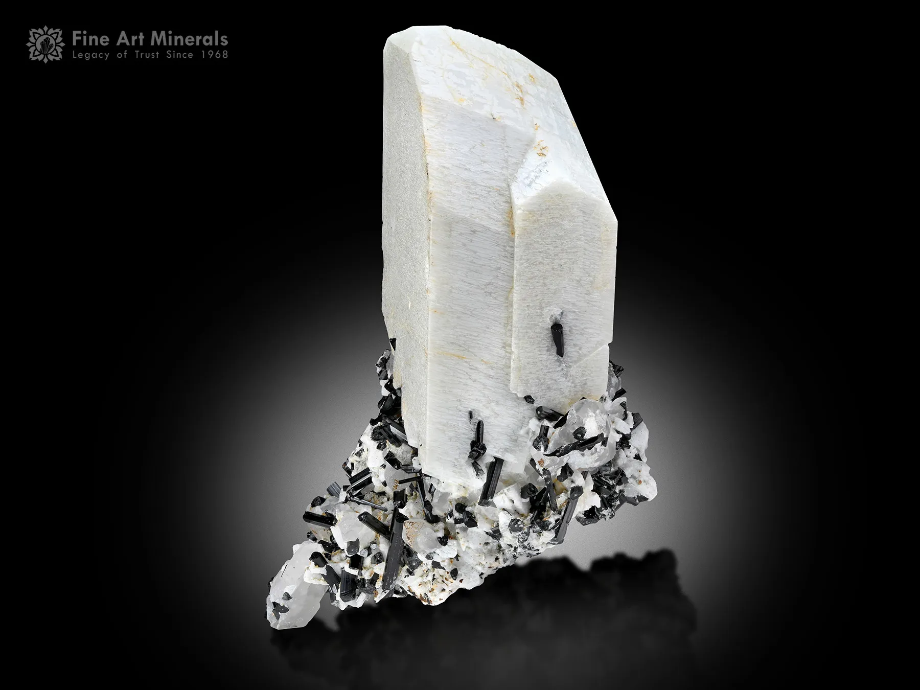 Feldspar with Schorl and Quartz from Pakistan - image 2