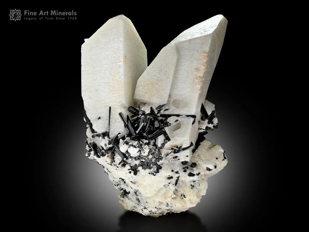 Feldspar with Schorl and Quartz from Pakistan - image 2