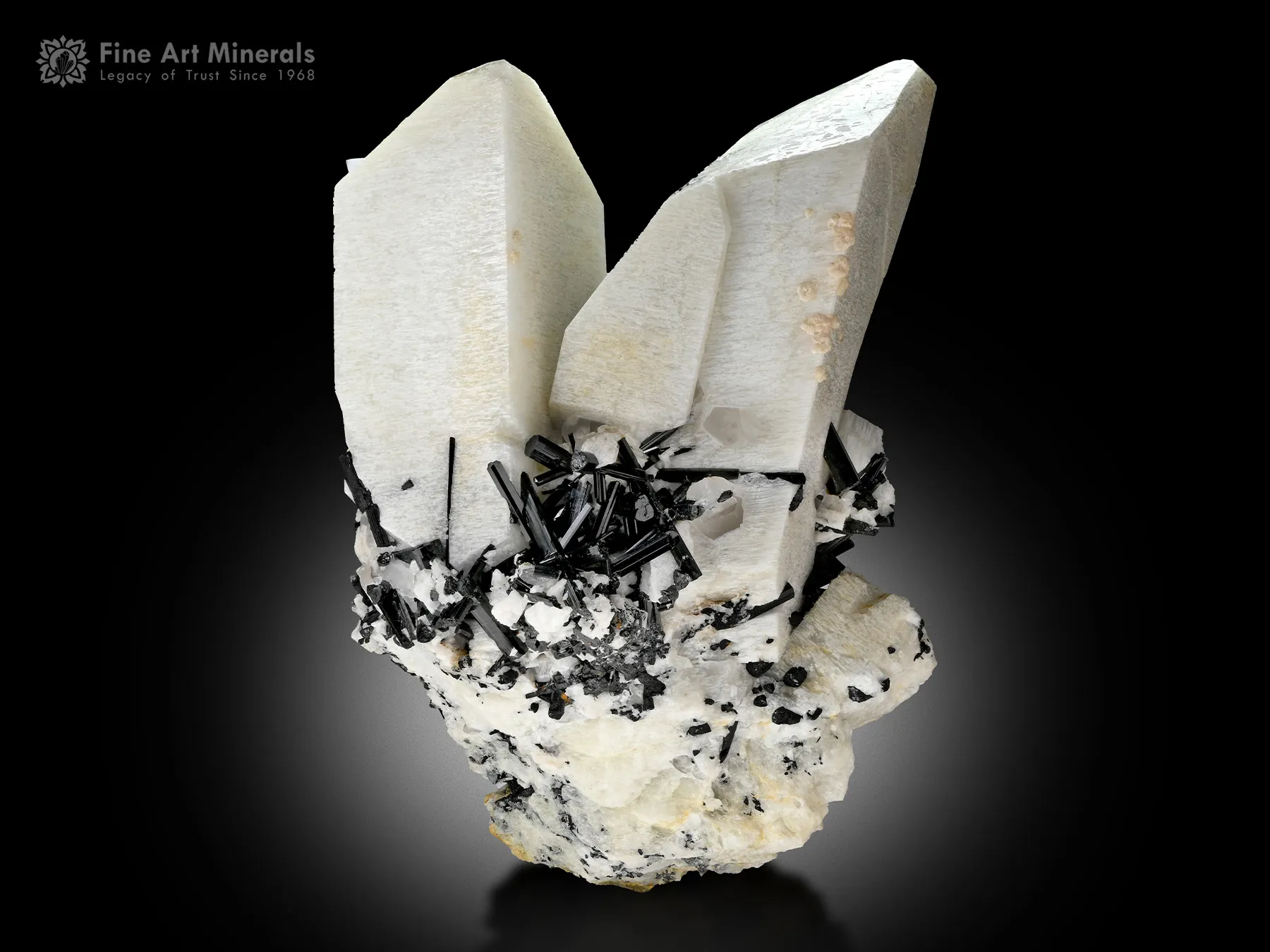Feldspar with Schorl and Quartz from Pakistan - image 2