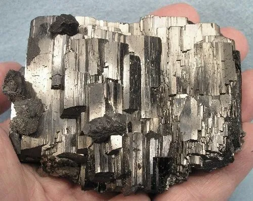 Ferberite, Arsenopyrite, Siderite image