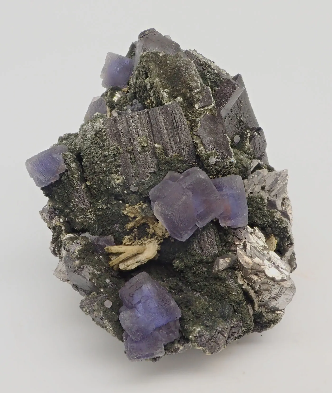 Ferberite, Fluorite and Arsenopyrite - image 1