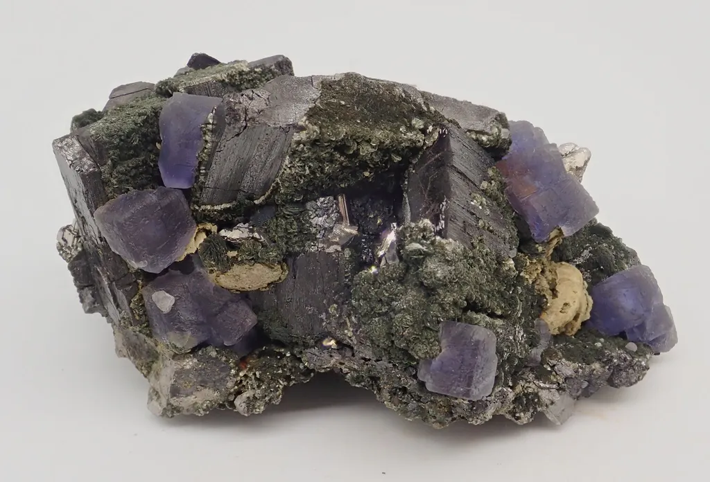 Ferberite, Fluorite and Arsenopyrite - image 3