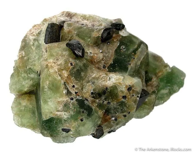 Ferberite on Fluorite - image 3