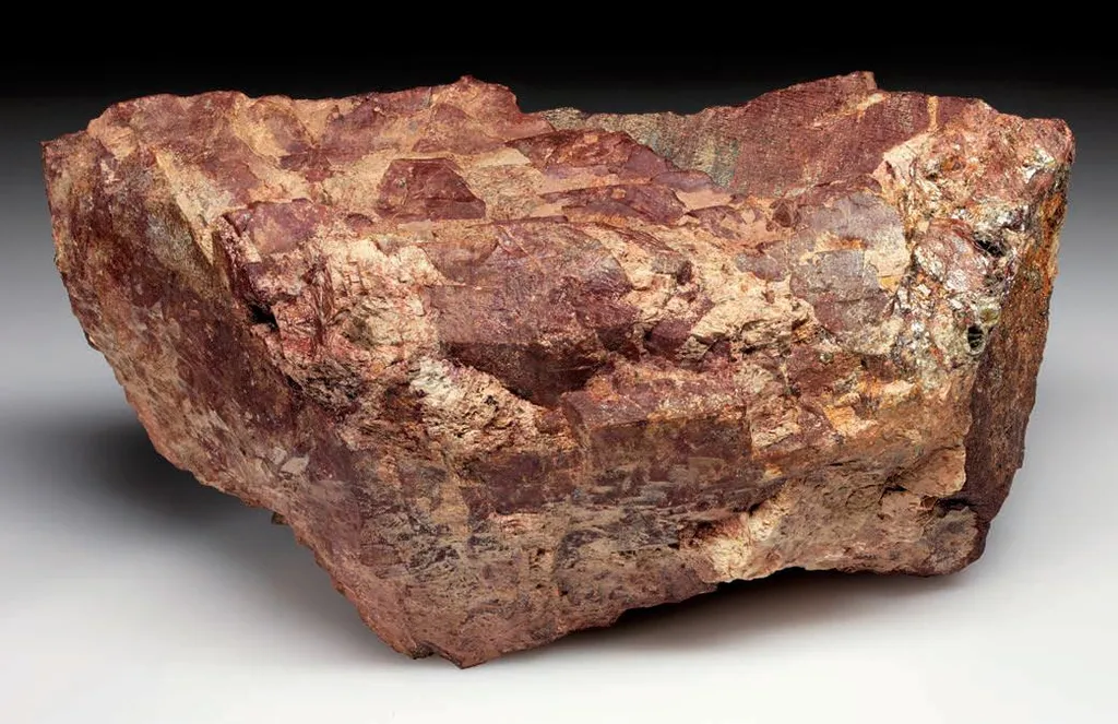 Ferberite pseudomorph after Scheelite image