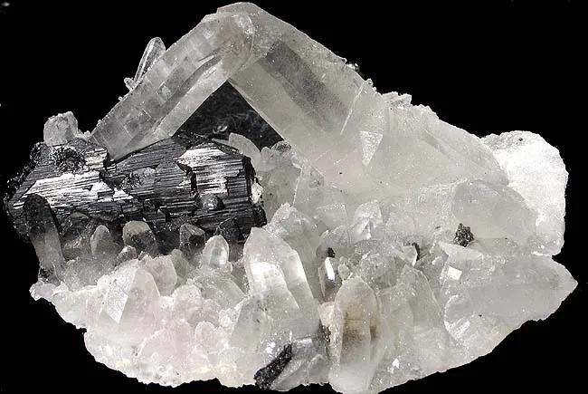 Ferberite, Quartz image