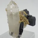 Ferberite, Quartz, Fluorapatite, Fluorite, Topaz, Arsenopyrite - image 1