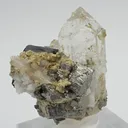 Ferberite, Quartz, Fluorapatite, Fluorite, Topaz, Arsenopyrite - image 2