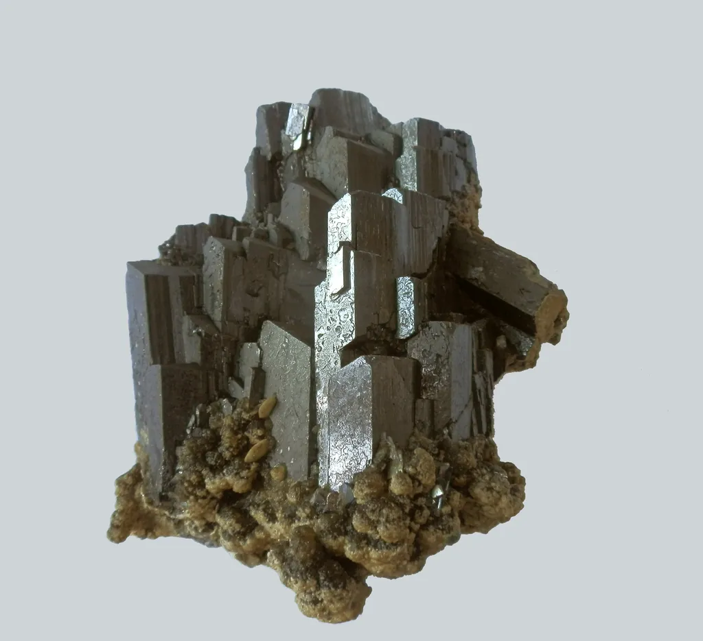 Ferbérite / Sidérite, Panasqueira Mine, Portugal image