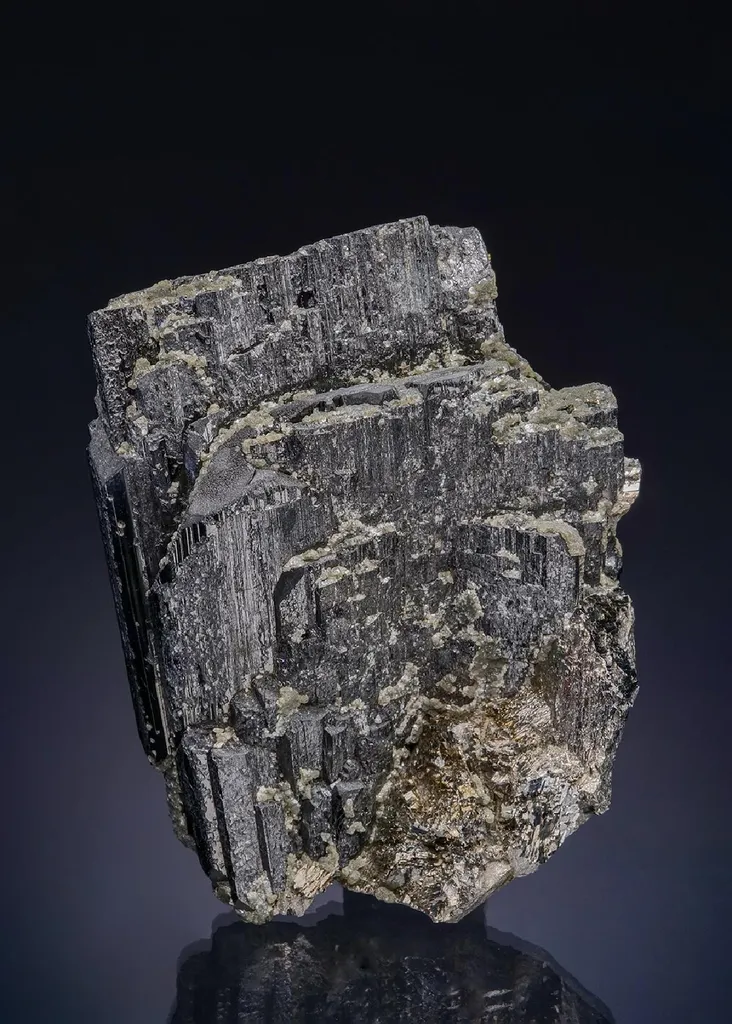 Ferberite with Arsenopyrite and Pyrite image