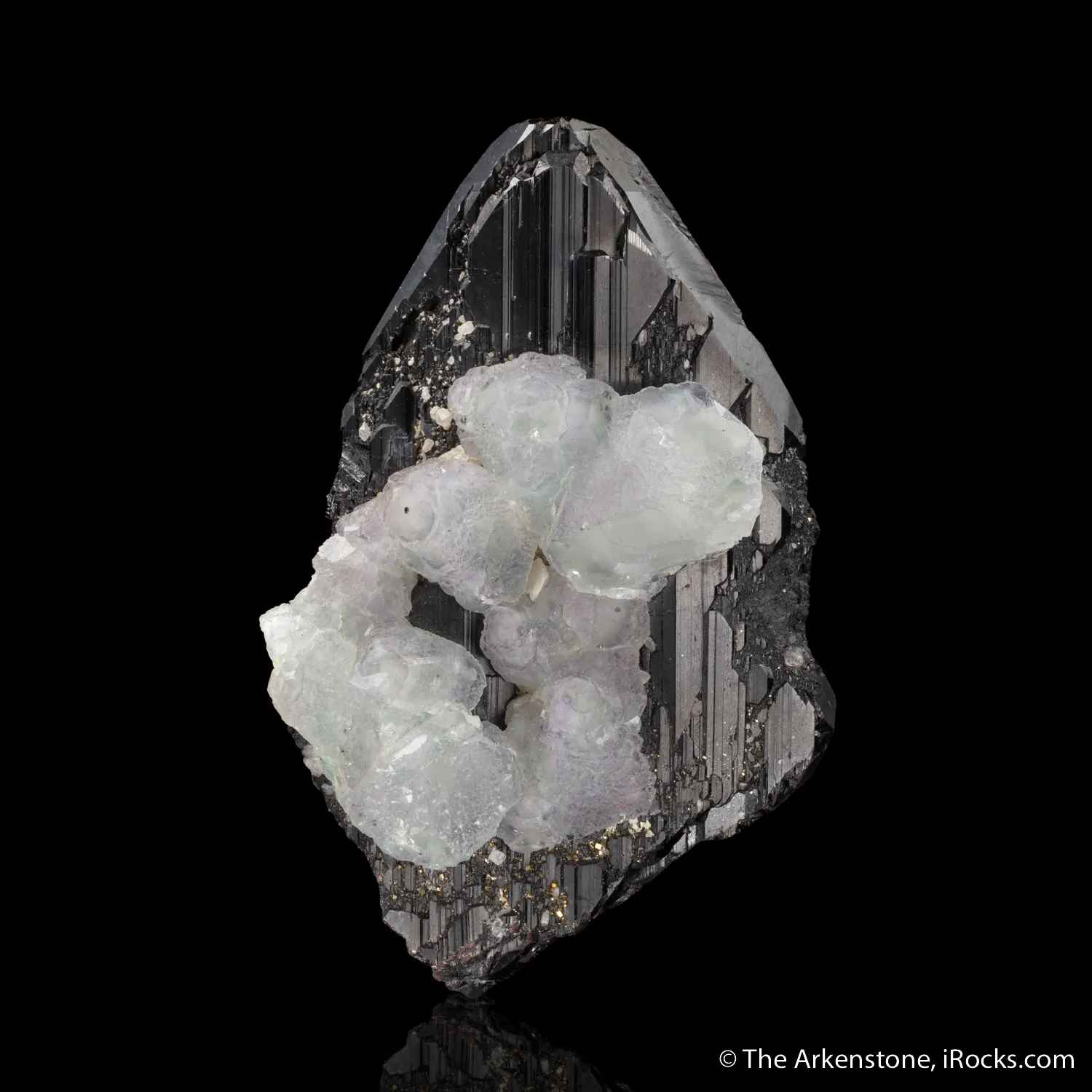 Ferberite with Fluorite - image 1