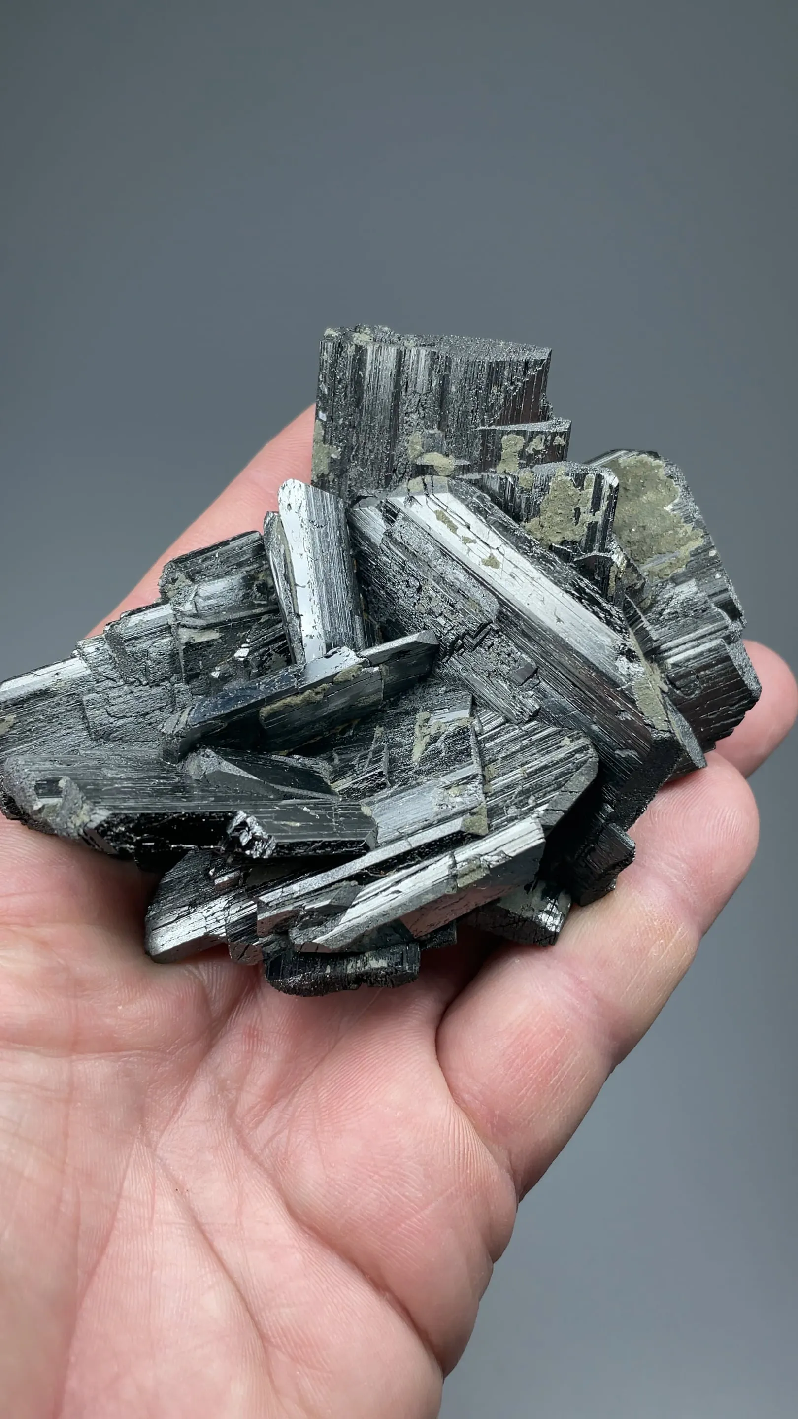 Ferberite with Pyrite, Arsenopyrite - image 2