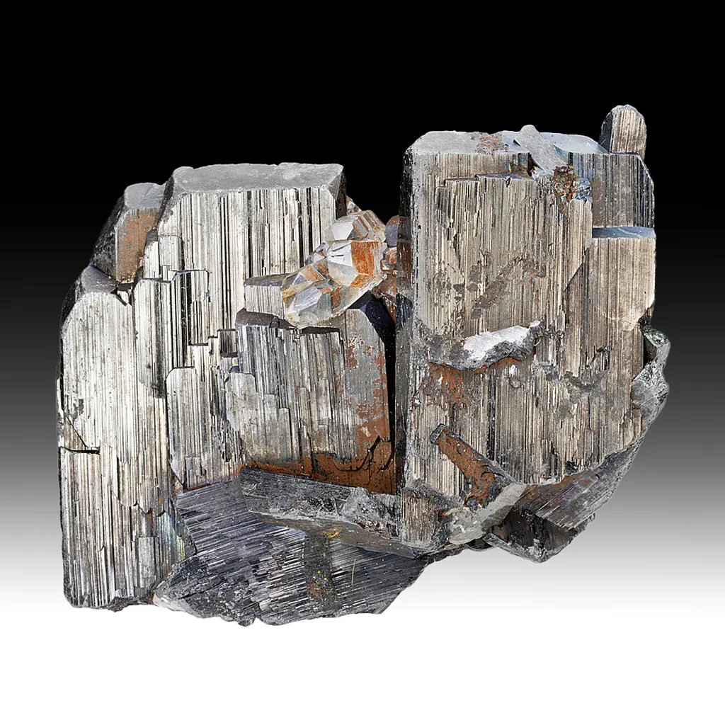 Ferberite with Quartz image