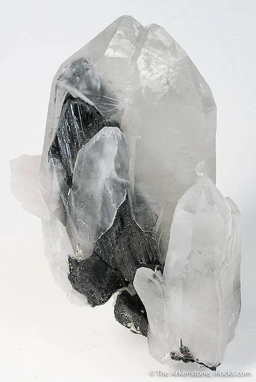 Ferberite With Quartz image