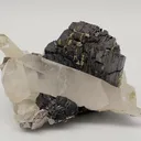 Ferberite with Quartz and Sphalerite - image 1