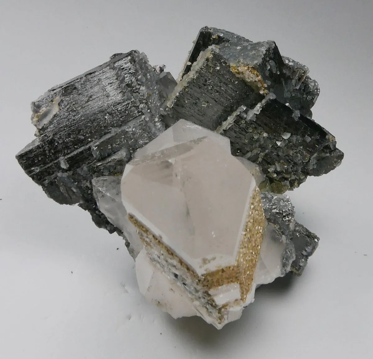 Ferberite with Quartz - image 3