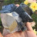 Ferberite with Quartz - image 4
