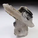 Ferberite with Quartz - image 1