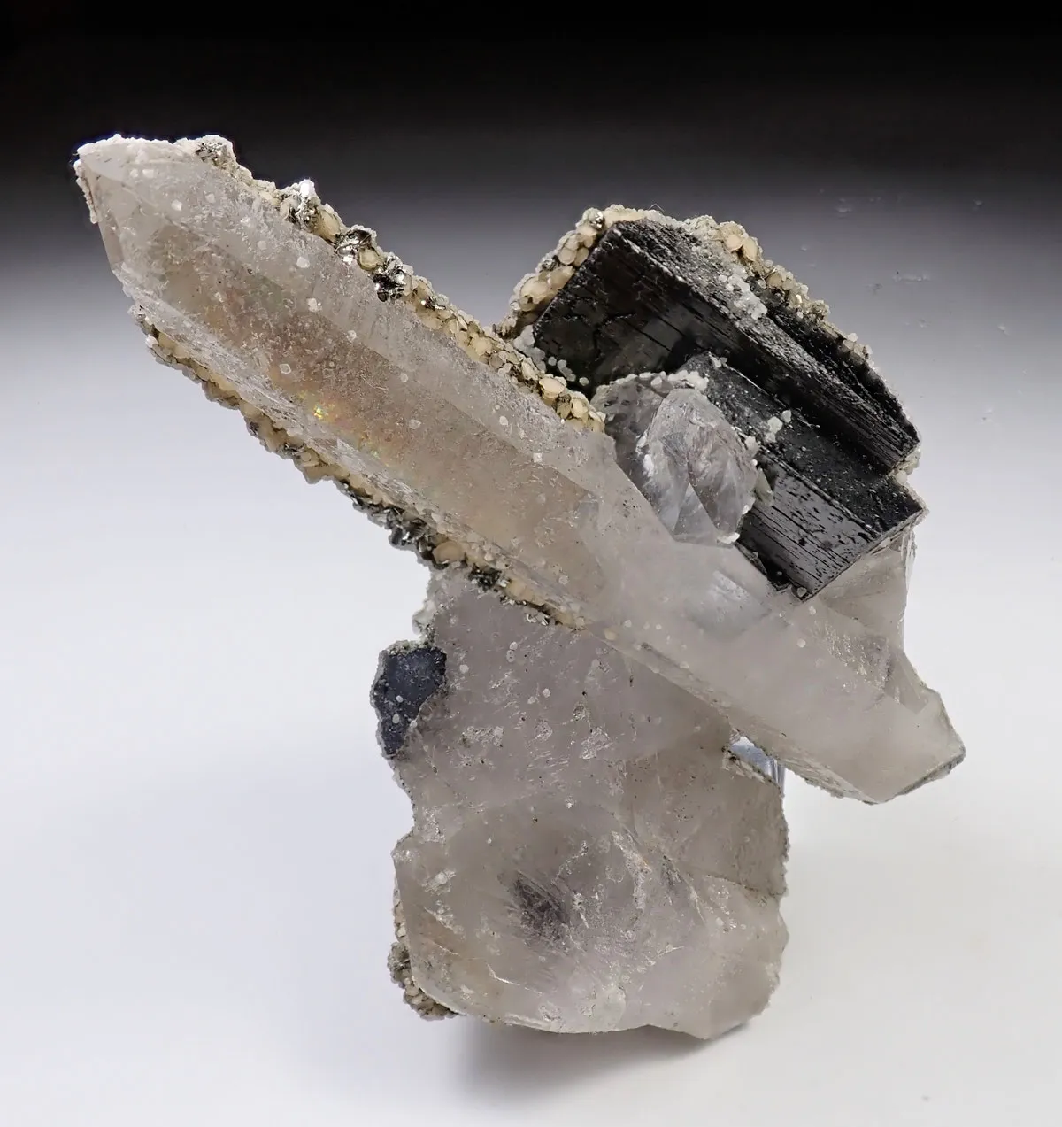 Ferberite with Quartz - image 1