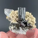 Ferberite with Quartz - image 1