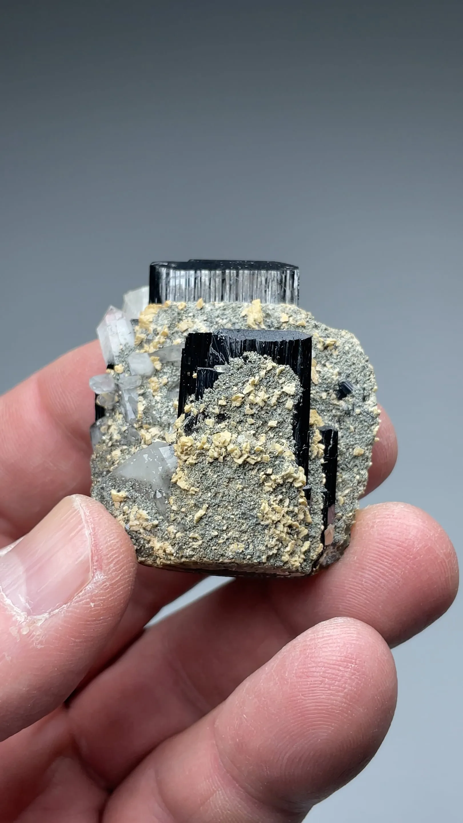 Ferberite with Quartz, Muscovite - image 2