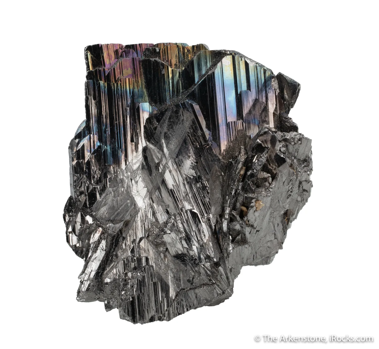 Ferberite with Unusual Patina - image 4