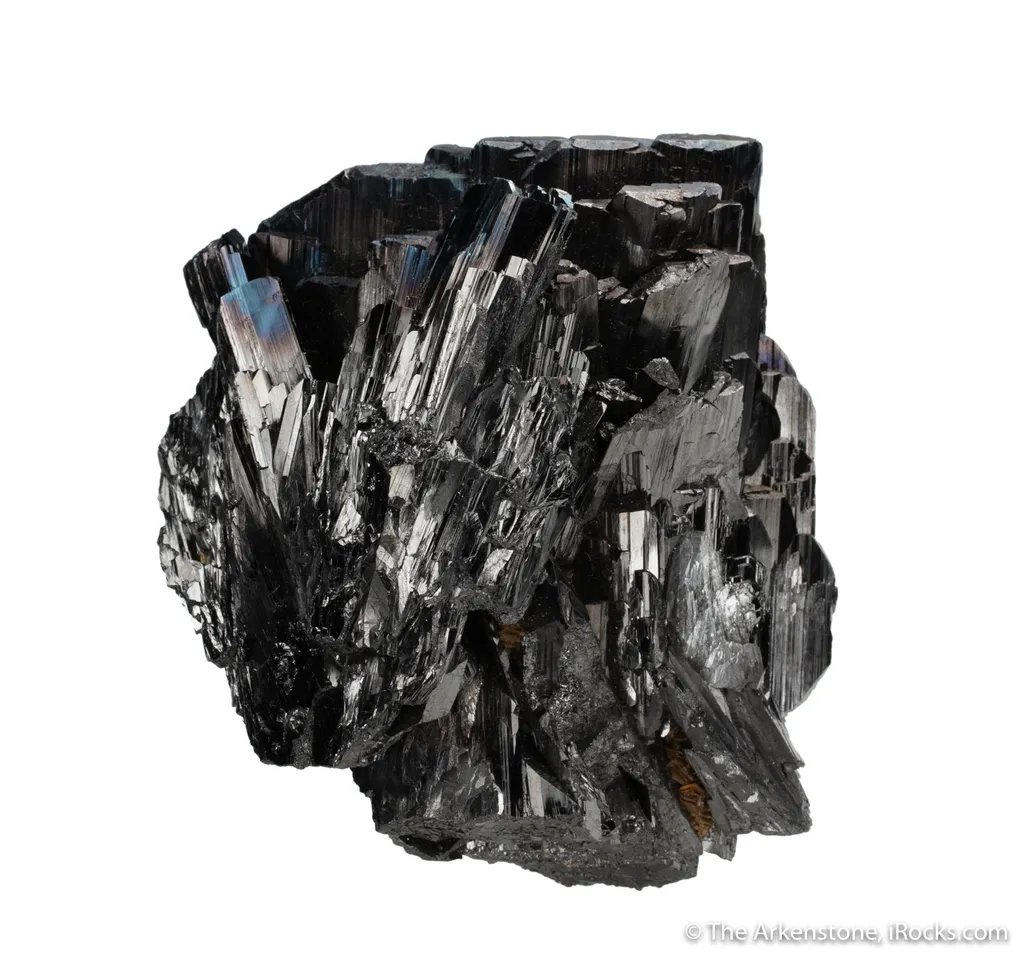 Ferberite with Unusual Patina image