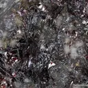 Fettelite on Proustite (structure co-type) - image 1