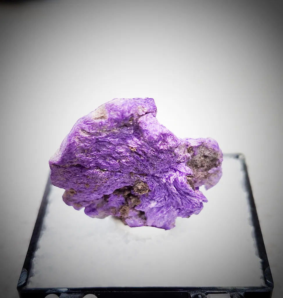 Fibrous Sugilite N'Chwaning III Mine, Northern Cape, South Africa - image 2