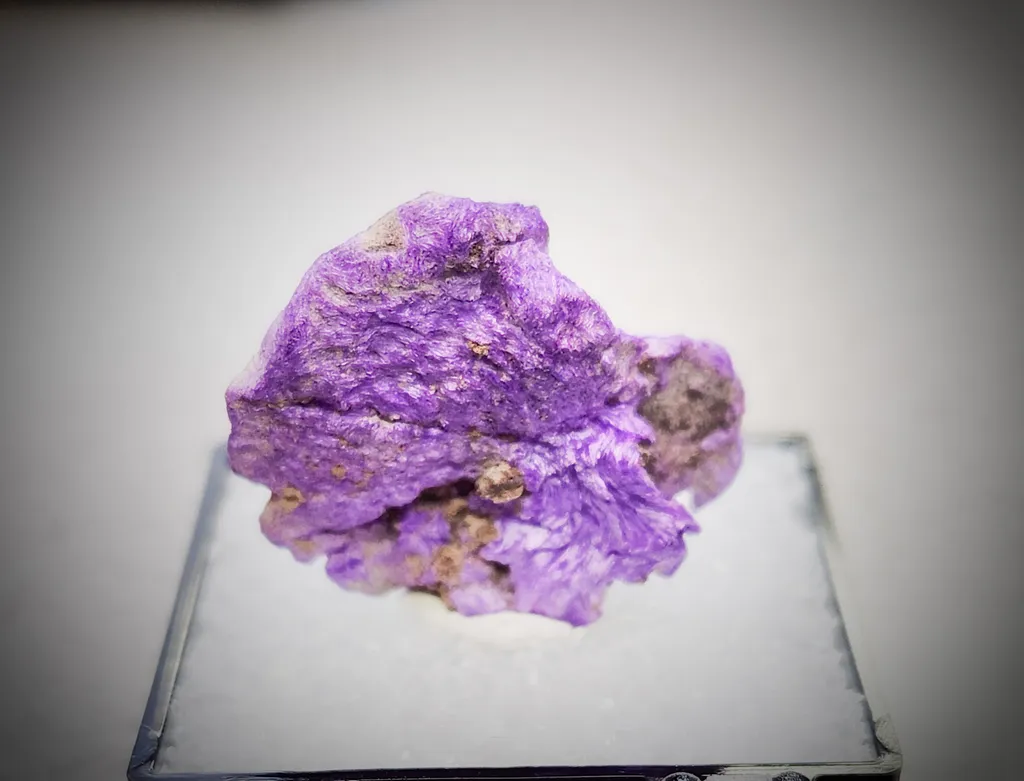 Fibrous Sugilite N'Chwaning III Mine, Northern Cape, South Africa - image 4