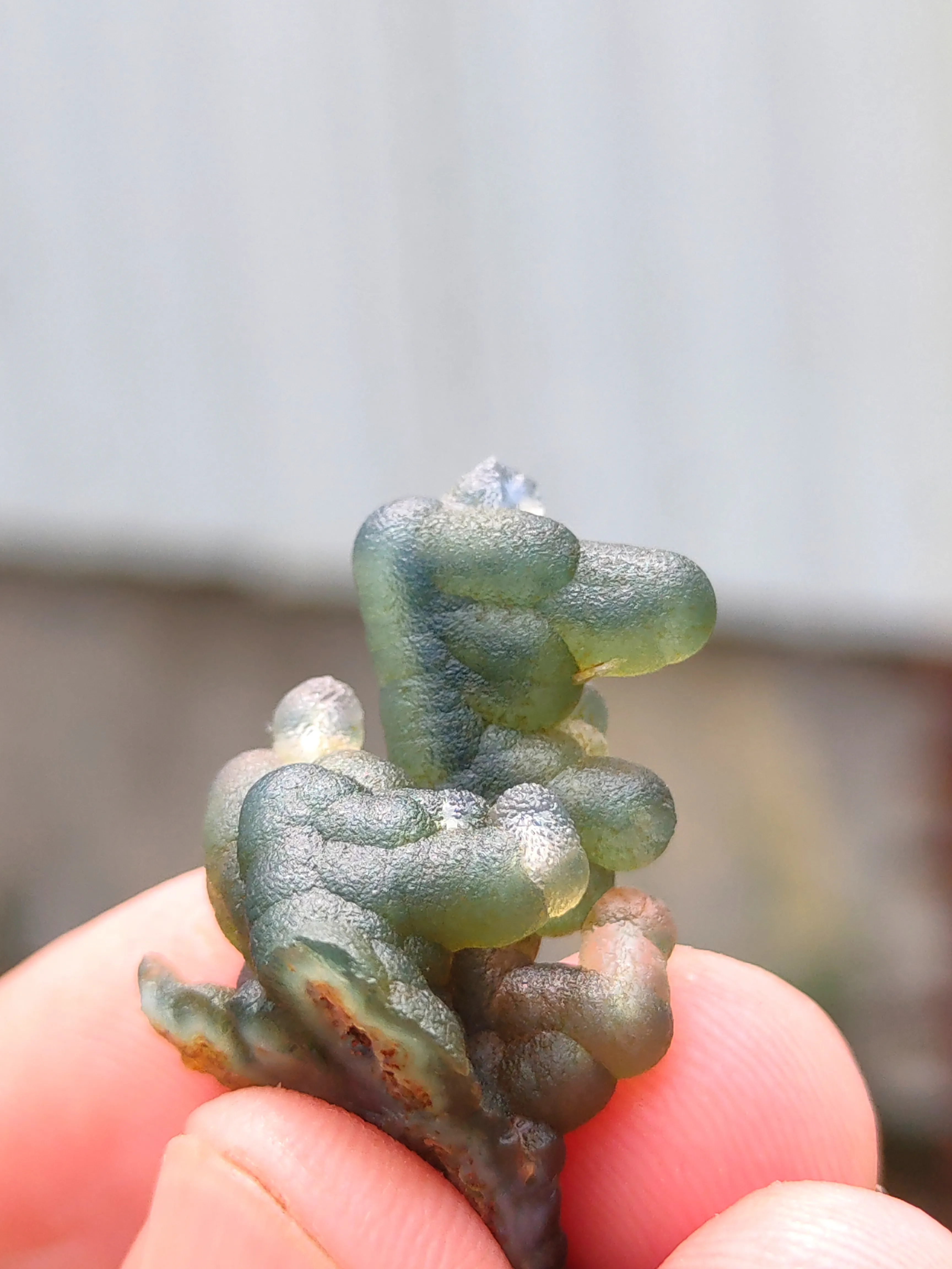 Fine Specimen Off Phantom Green Chalcedony - image 4