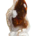 Fire Agate (rough & cut set) - image 6