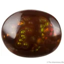 Fire Agate (rough & cut set) - image 2