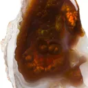 Fire Agate (rough & cut set) - image 7