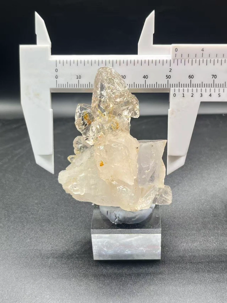 Firefly Petroleum Skeletal Quartz Cluster, Madagascar – Natural Matrix Specimen - image 6