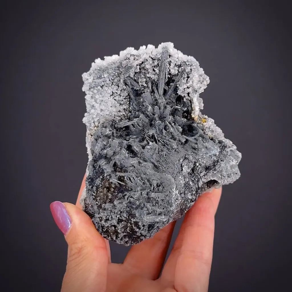 Fizélyite with Sphalerite and Dolomite