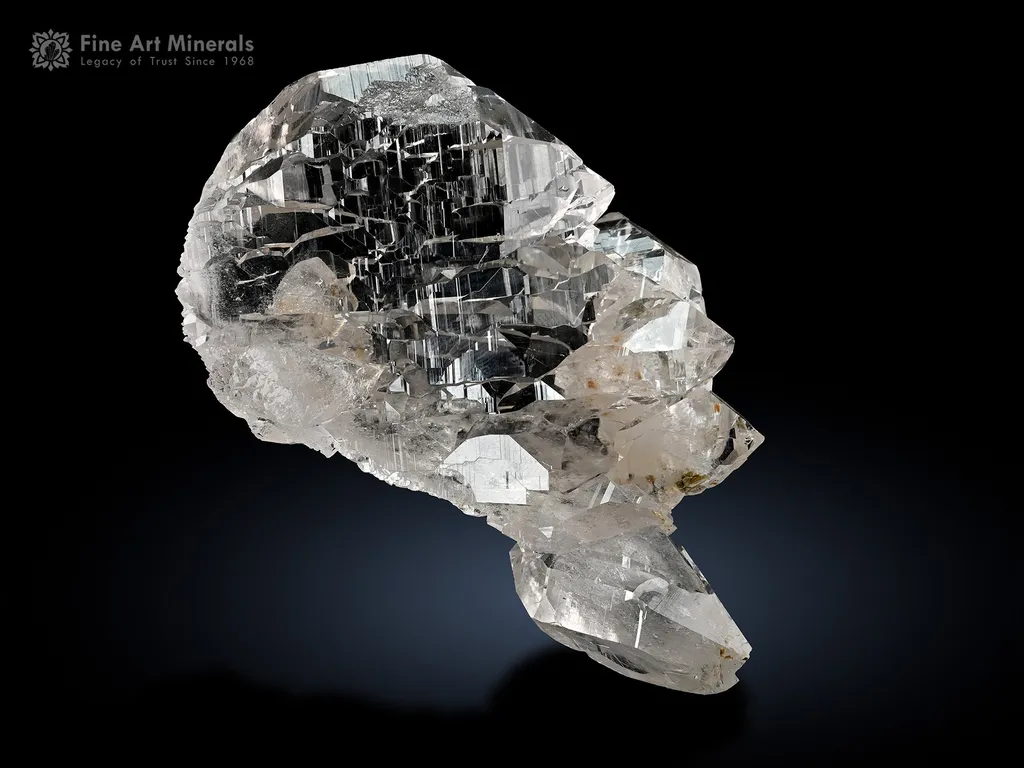 Floater Gwindel Quartz from India image