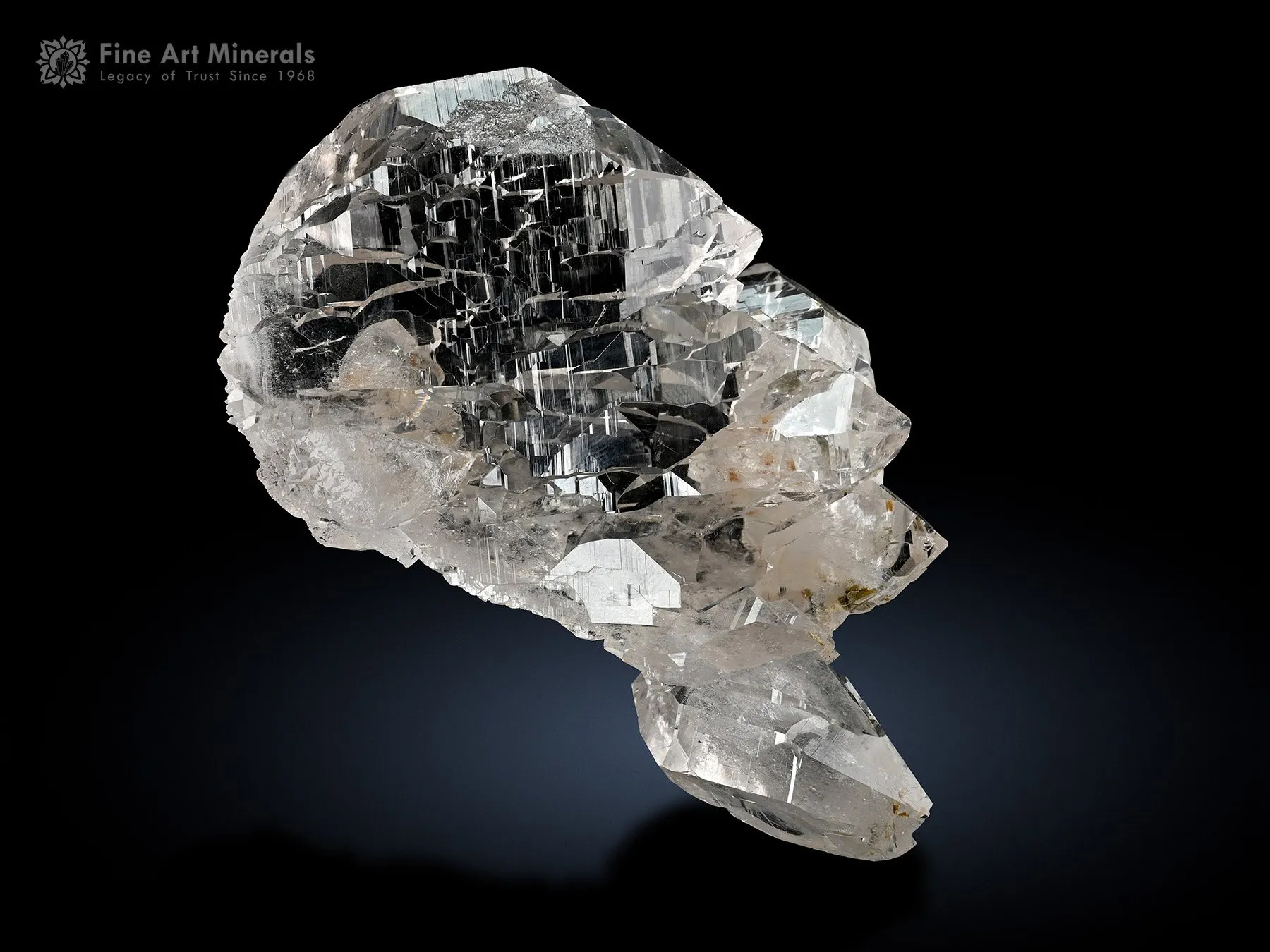 Floater Gwindel Quartz from India - image 1