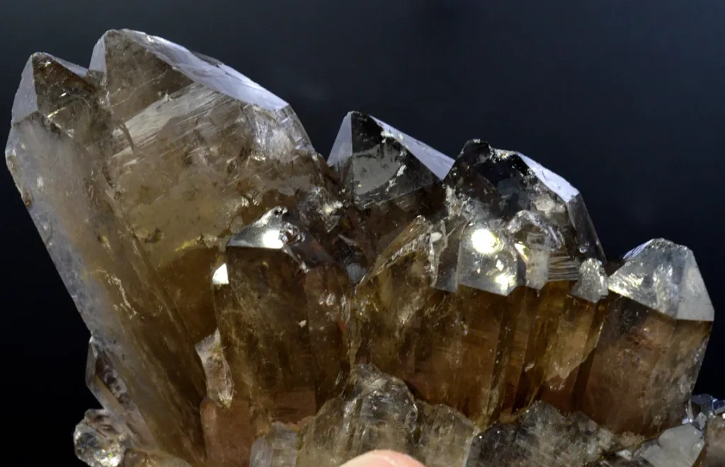 "Floating" Smoky Quartz 461 grams - Puiva Mount, Saranpaul, Khanty-Mansi Autonomous Okrug, Russia - image 2