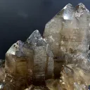 "Floating" Smoky Quartz 461 grams - Puiva Mount, Saranpaul, Khanty-Mansi Autonomous Okrug, Russia - image 4