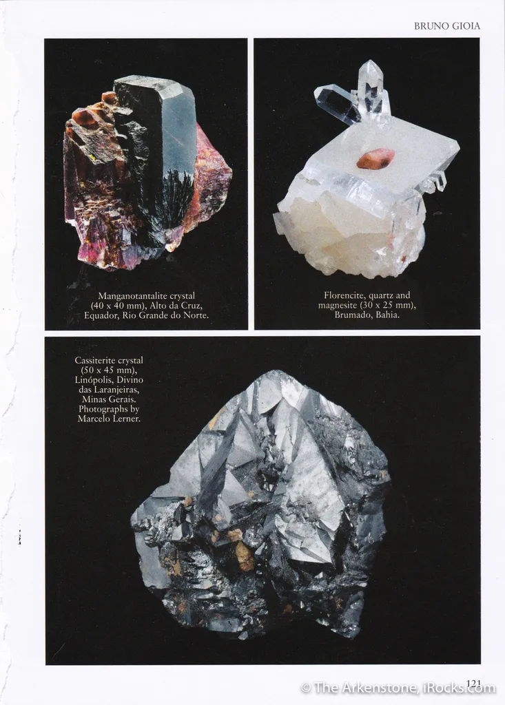Florencite-(Ce) on Magnesite with Quartz -  (illustrated) - image 5