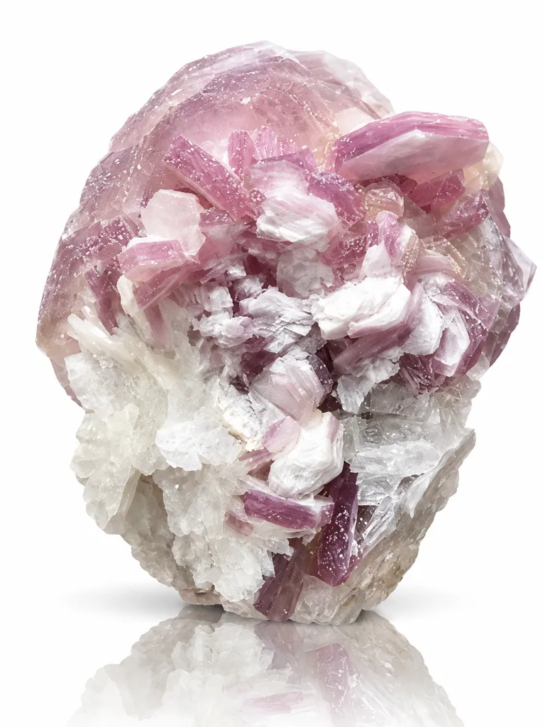 Flower Lepidolite Mica from Pakistan image