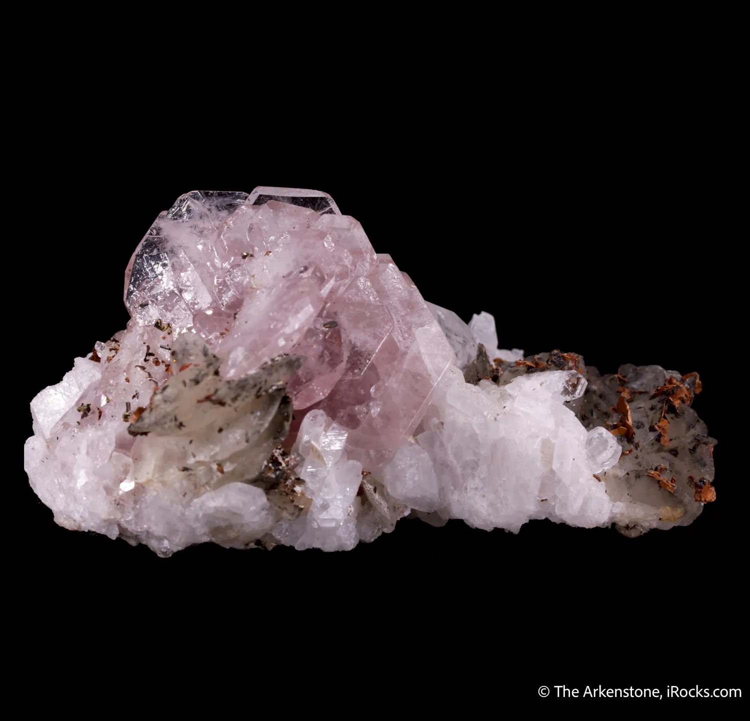 Fluorapatite and Albite with Cubanite - image 4