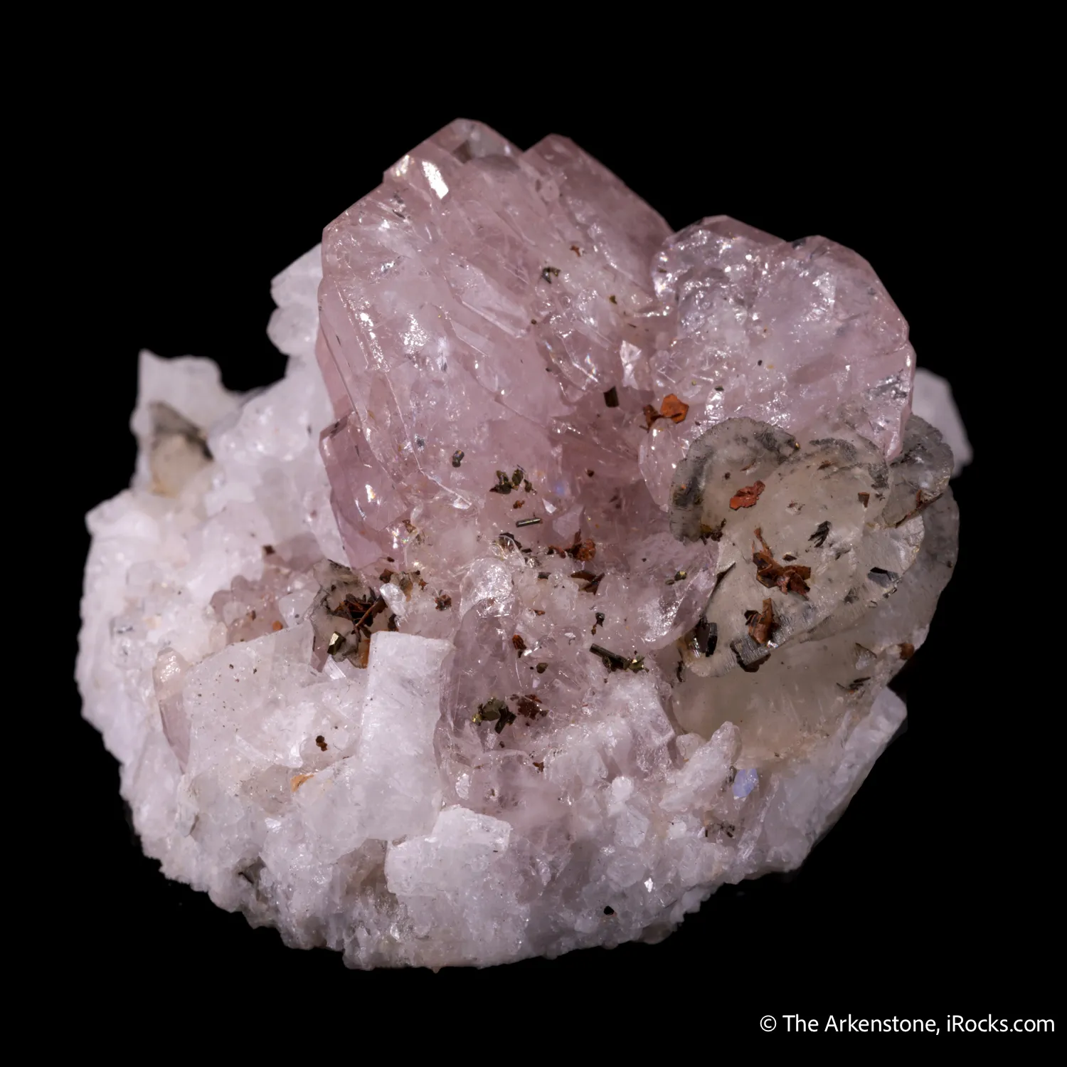 Fluorapatite and Albite with Cubanite - image 5