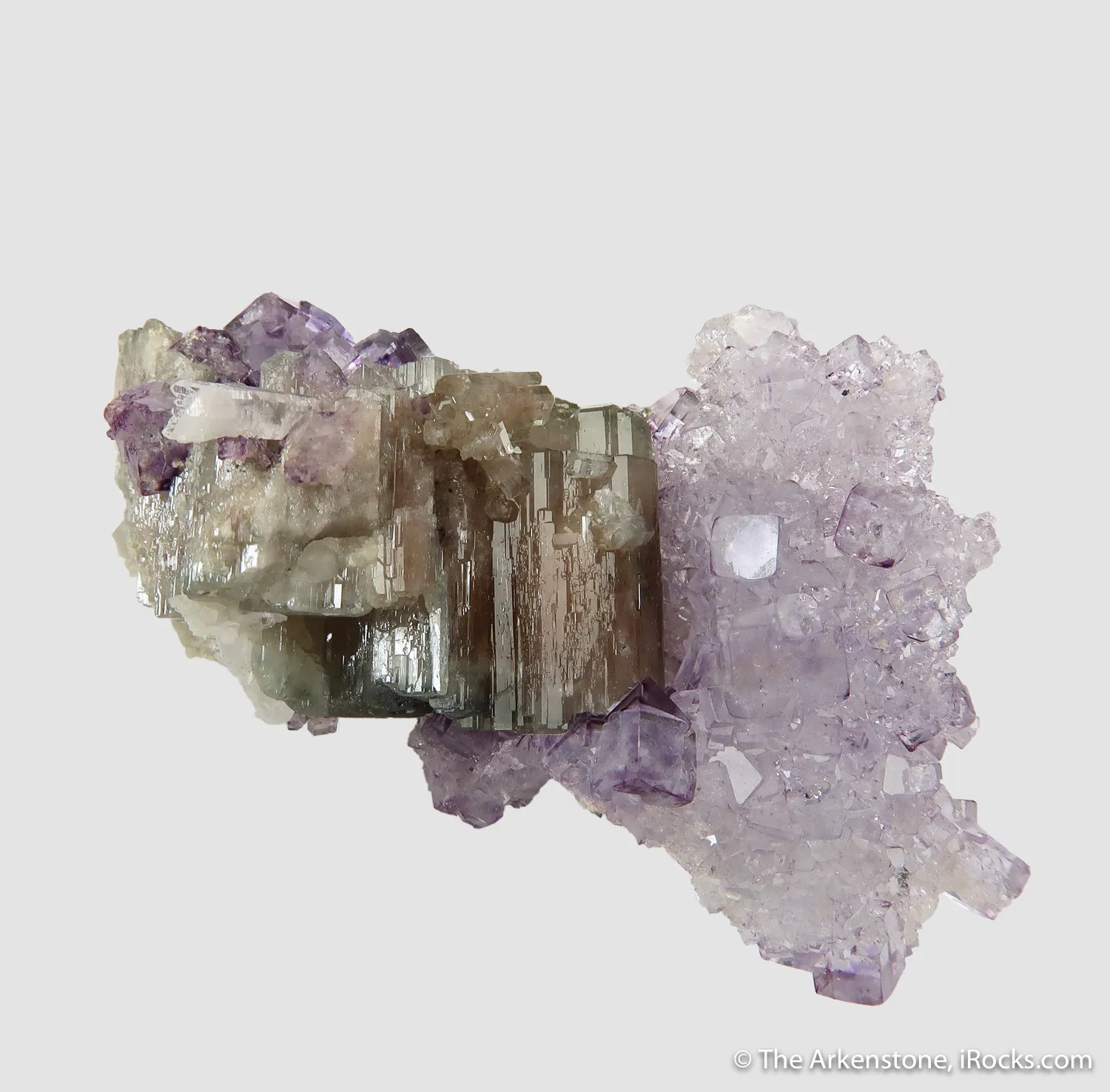 Fluorapatite and Fluorite (fluorescent) - image 6
