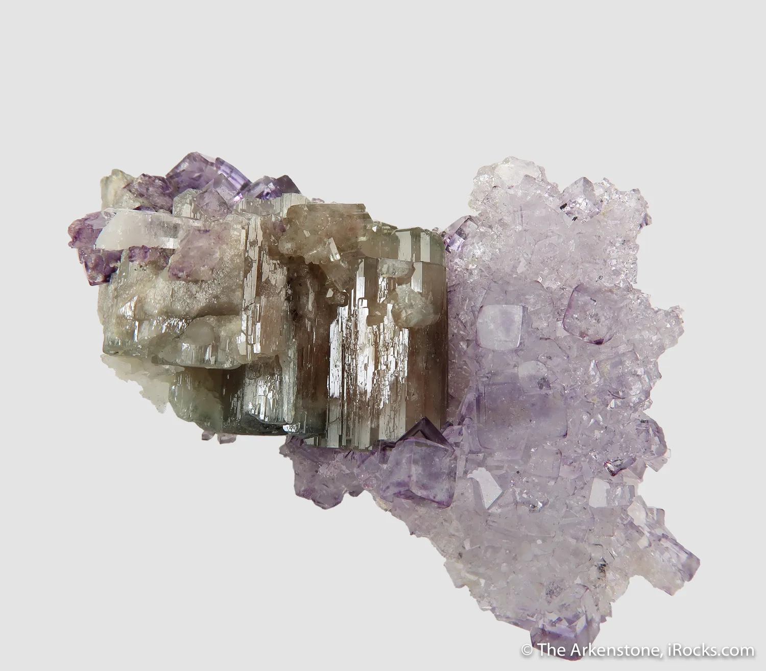 Fluorapatite and Fluorite (fluorescent) - image 2