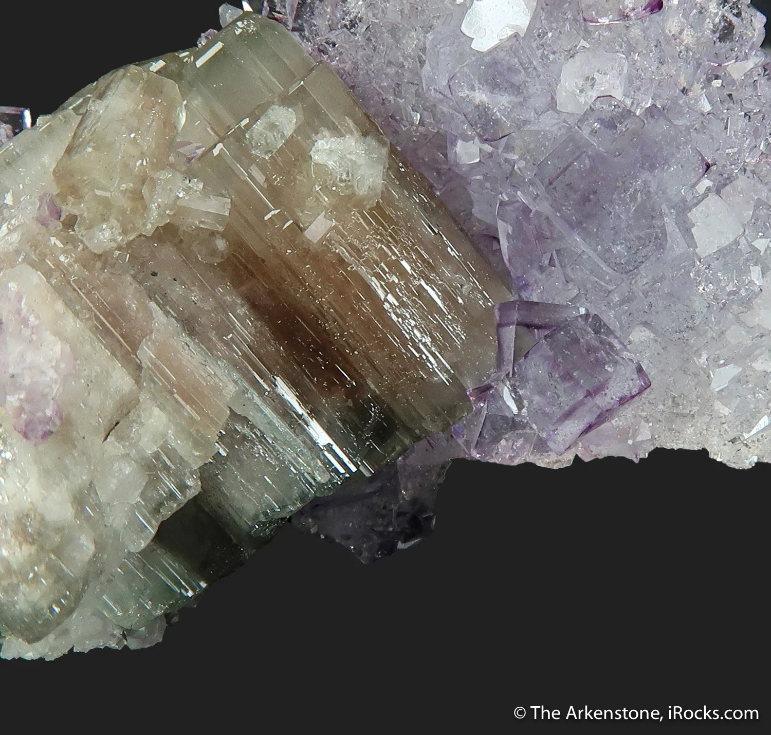 Fluorapatite and Fluorite (fluorescent) - image 3